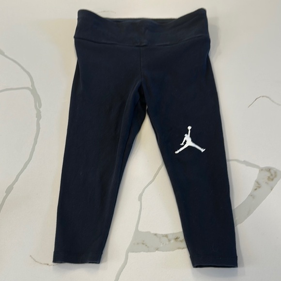 Jordan jumpman core leggings black white size 4 - Picture 2 of 7
